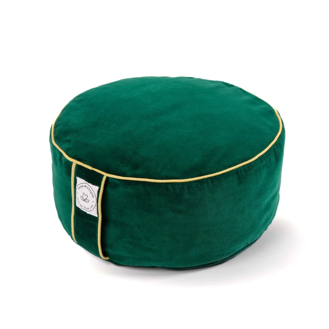 Coussin de yoga et méditation Velours uni – Image 5