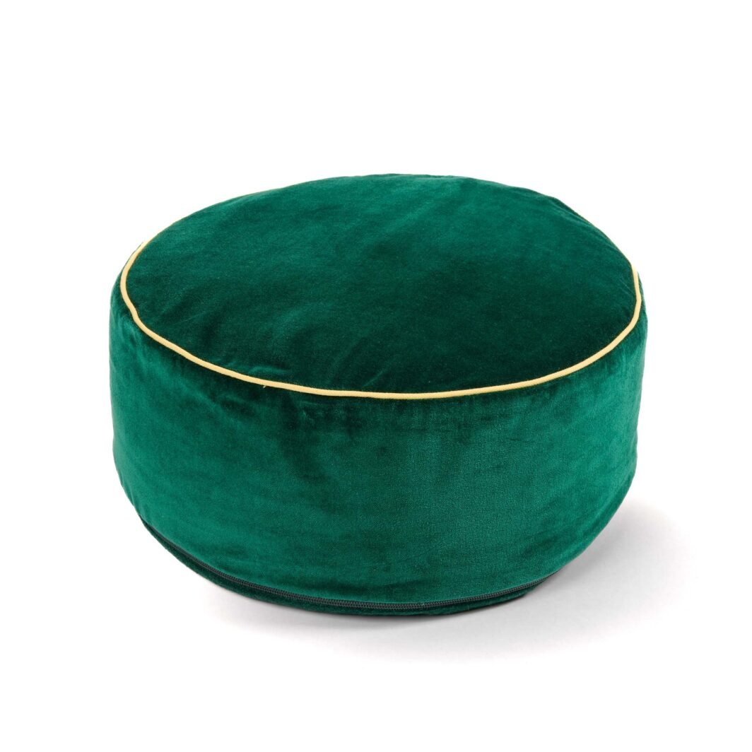 Coussin de yoga et méditation Velours uni – Image 4