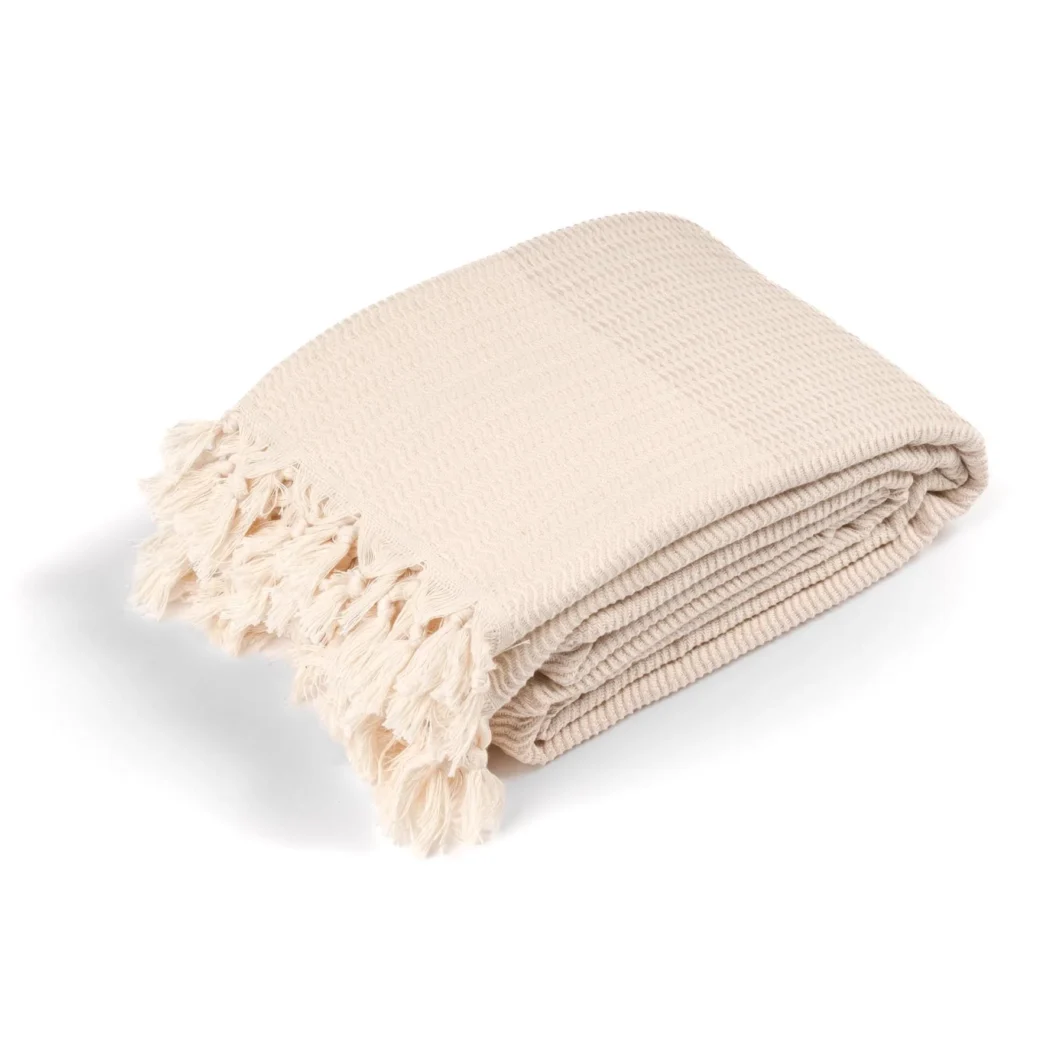 Couverture de yoga en coton bio XL – Image 6