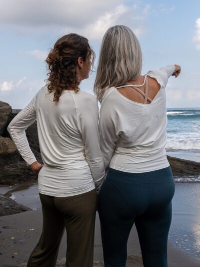 T-shirt Manches Longues Décolleté Dos | Annabel