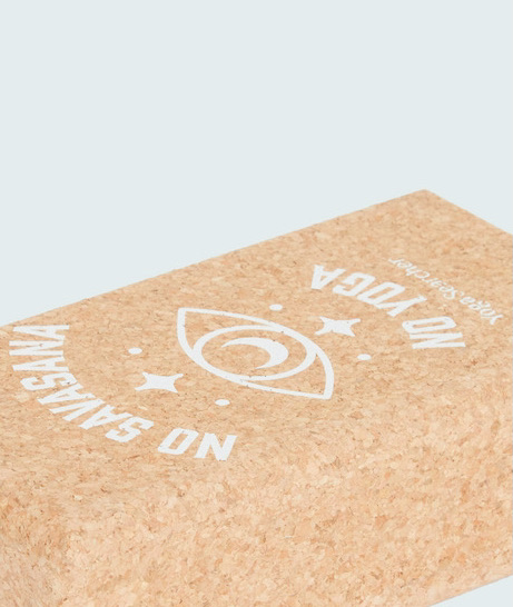 Brique de yoga en liège naturel