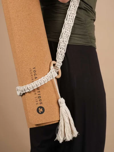 Sangle à Tapis de Yoga | Macramé