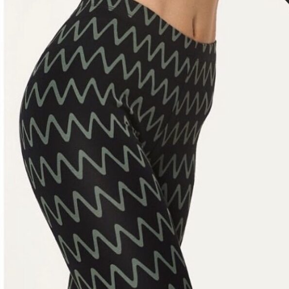 Leggings de Yoga en Coton Bio | Graphisme Urbain