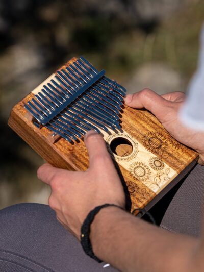 Kalimba Meinl Sonic Energy 17 notes Do majeur bicolore érable acacia