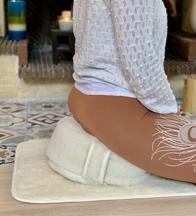Coussin de Méditation Rond | Laine Mérinos
