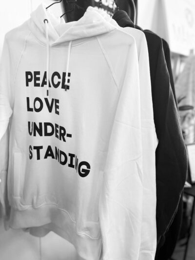 Sweatshirt à Capuche Unisexe | Peace Love Understanding