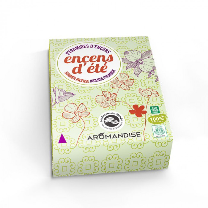 Boîte d'encens d'été Aromandise naturelle
