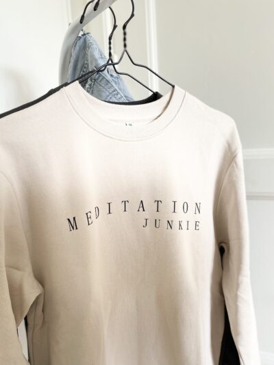 Sweatshirt de Yoga Unisexe | Meditation Junkie