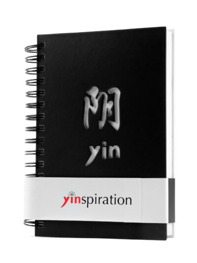 Carnet de notes yoga noir yin Yinspiration | Yoga Nest