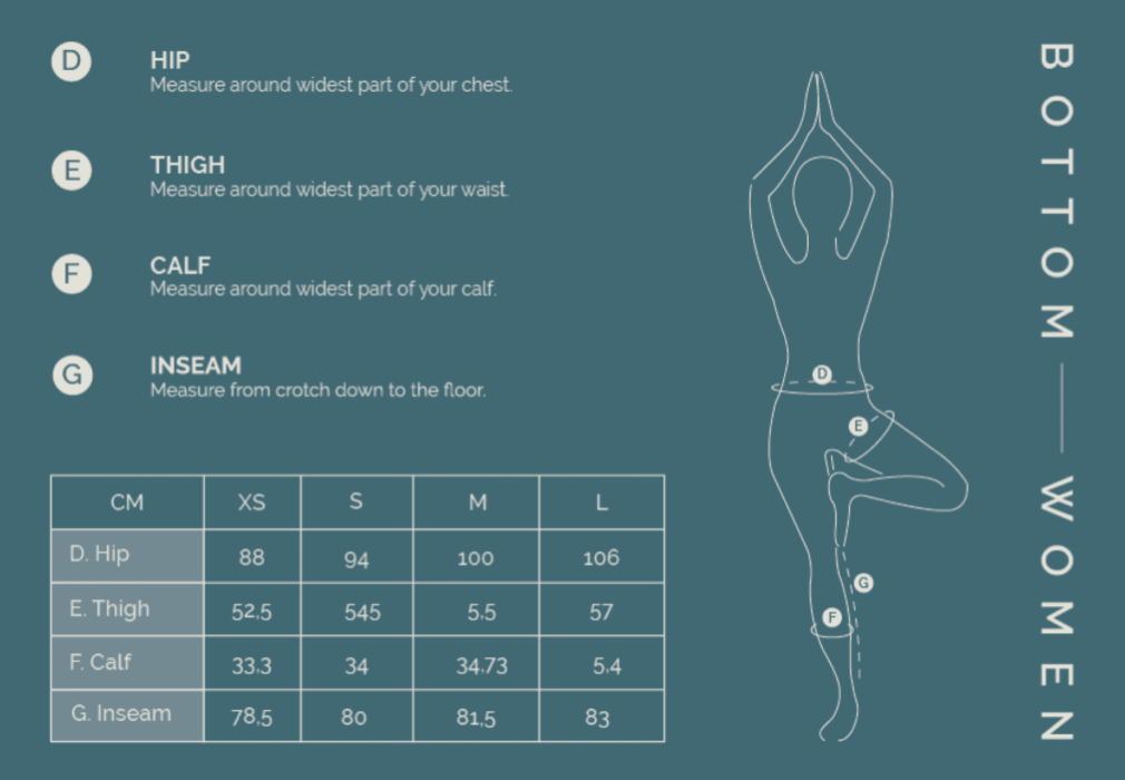 Guide des tailles Yoagamii
