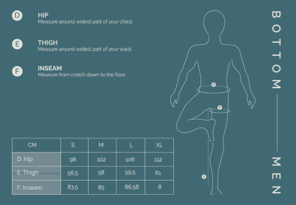 guide des tailles Yoagamii