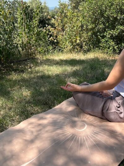 Tapis de Yoga de Voyage Pliable | Lune