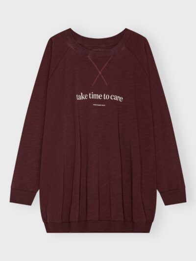 Oversized Sweat-shirt de Yoga | Take time to care
